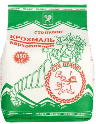 Крохмаль картопляний Сто Пудів 450 г